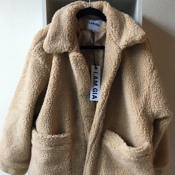 Iamgia Caramel Pixie Coat Medium 